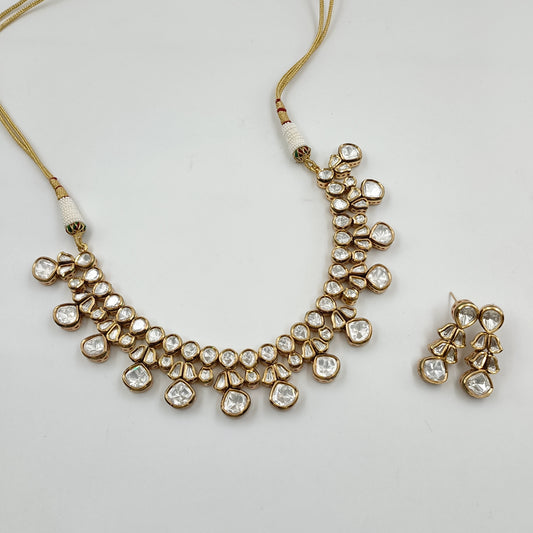 Dazzling Designer Real Kundan Set