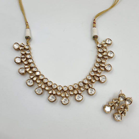 Dazzling Designer Real Kundan Set