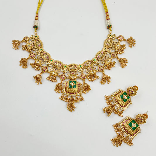 Dazzing Trendy Designer Rajwadi Set