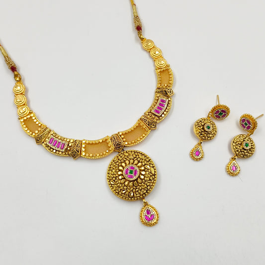 Elegant Trendy Designer Rajwadi Set