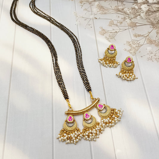 Blooming Designer Tredny rajwadi mangalsutra