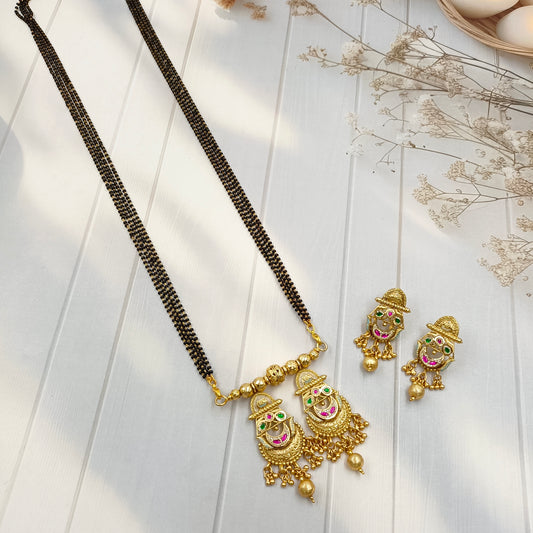 Classy Designer Trendy Rajwadi Mangalsutra