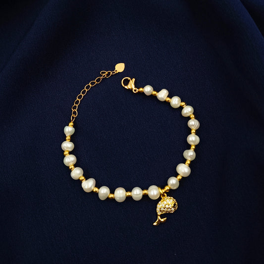 Captivating Designer Fresh Water Pearls Bracelet