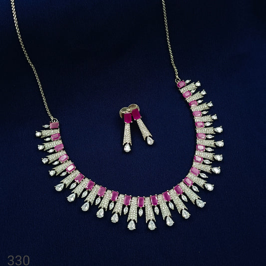 Adorable Designer Trendy CZ Necklace