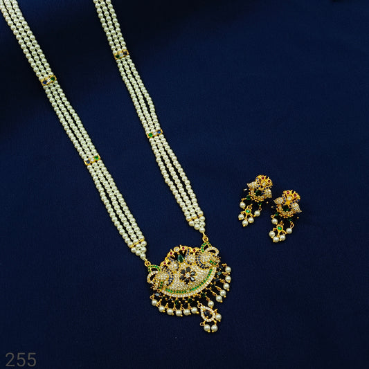 Elegant Designer Fancy Pearls Ranihaar