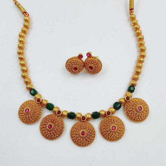 Attractive Designer 1 Gram Necklace Set