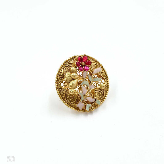 Floret Designer Fancy Finger Ring
