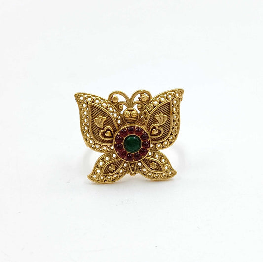Butterfly Designer Fancy Finger Ring
