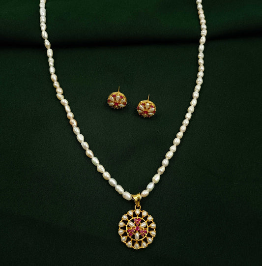 Charming Designer Fresh Water Pearls Set