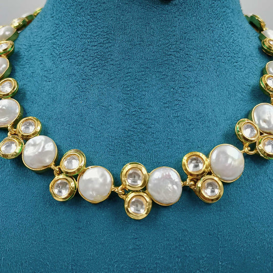 Charming Designer Mother Of Pearls Set