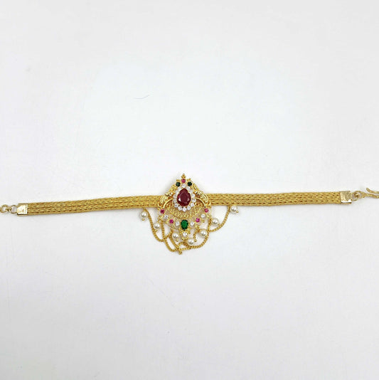 Blooming Peacock Designer Traditional Waki