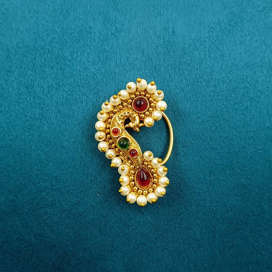 Alluring Desinger Presing Nath