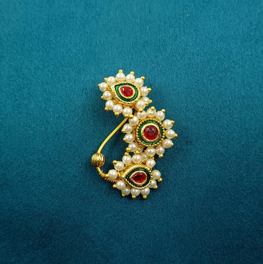 Elegant Designer Pressing Nath