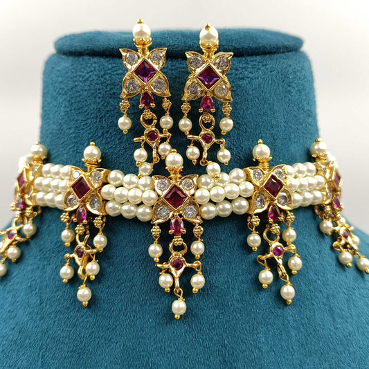 Alluring Designer Traditional Chinchpeti