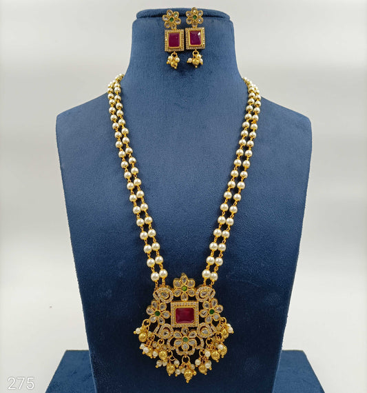 Luminous Square Designer Pearls Set