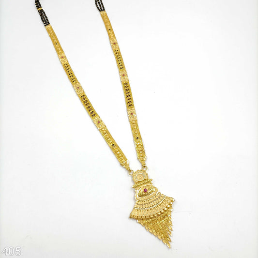 Imperial Golden Finish Long Mangalsutra