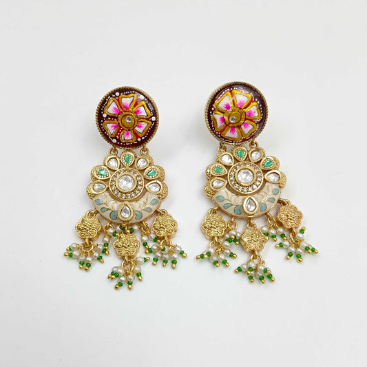 Splendid Floret Designer Trendy Chandbali Tops