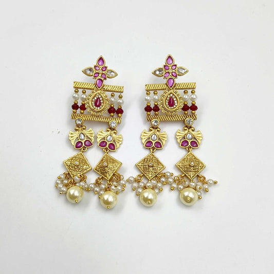 Glossy Trendy Designer Chandbali Tops