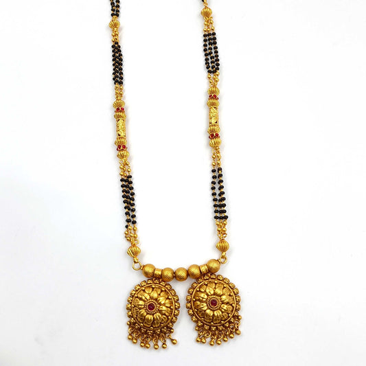 Classy Floret Designer Temple Mangalsutra