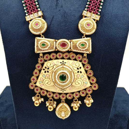 Majestic Designer Rajwadi Long Set