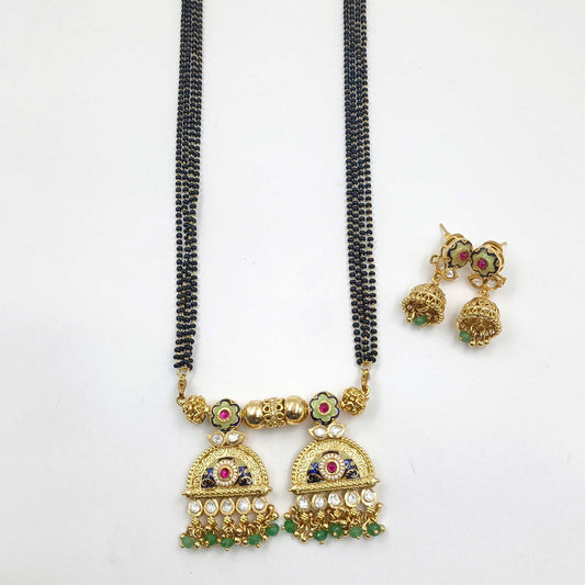 Dazzing Designer Trendy Rajwadi Mangalsutra