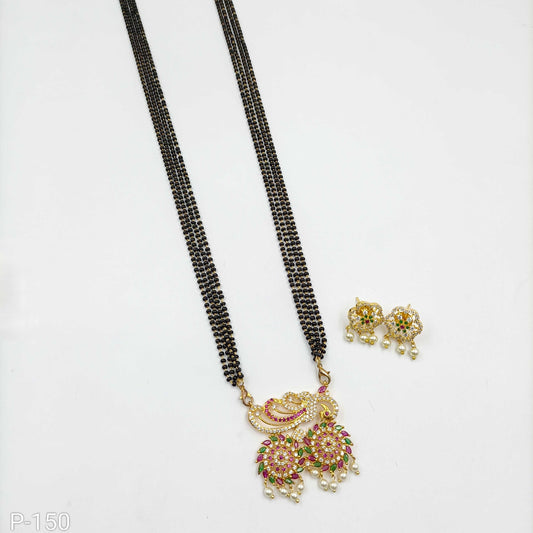 Massive Peacock Designer Fancy Mangalsutra