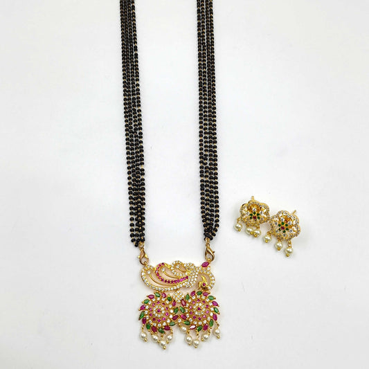 Massive Peacock Designer Fancy Mangalsutra