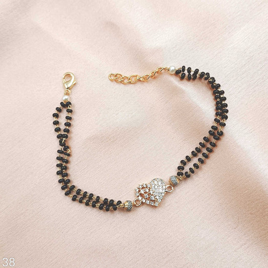 Blooming Heart Designer Hand Mangalsutra