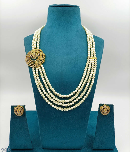 Classic Designer Trendy Pearls Ranihaar