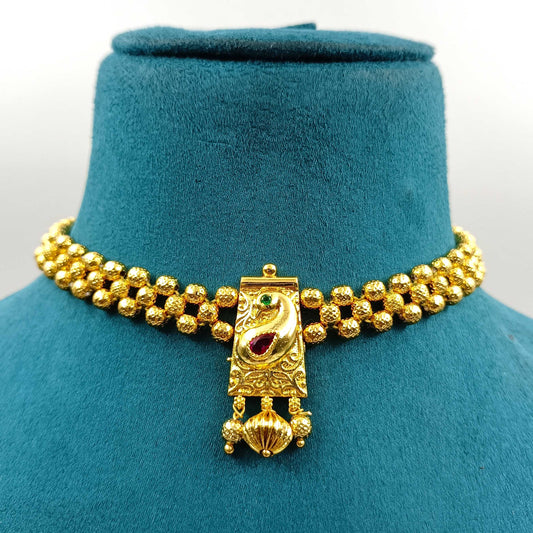 Trendy Peacock Designer Thushi