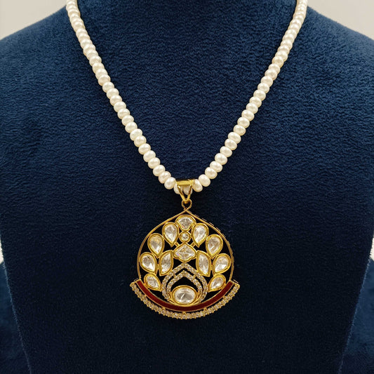 Luminous Designer Fresh Water Pearls Necklace Set