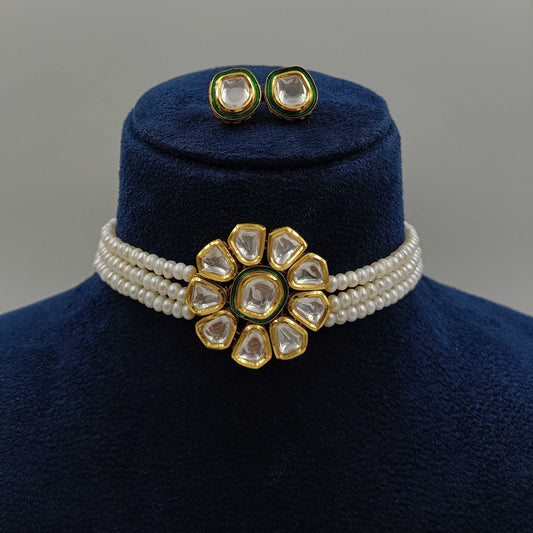 Stunning Designer Fresh Water Pearls Choker Set