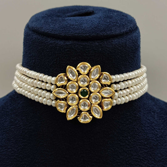 Divine Designer Fresh Water Pearls Necklace Set