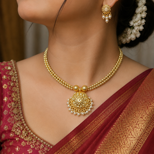 Alluring Traditional Designer Thushi
