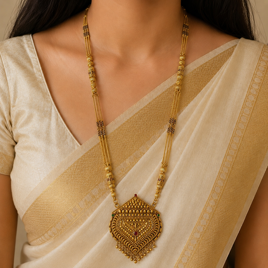 Imperial Trendy Designer Temple Mangalsutra
