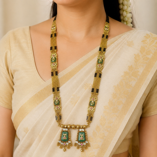 Uniqe Trandy Designer Long Mangalsutra
