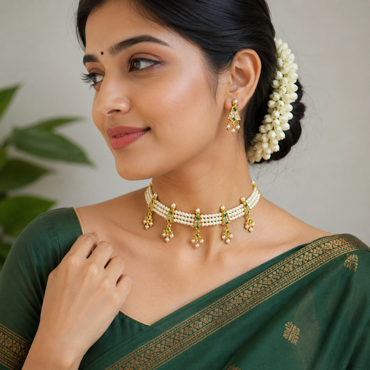 Classic Traditional Designer Chinchpeti