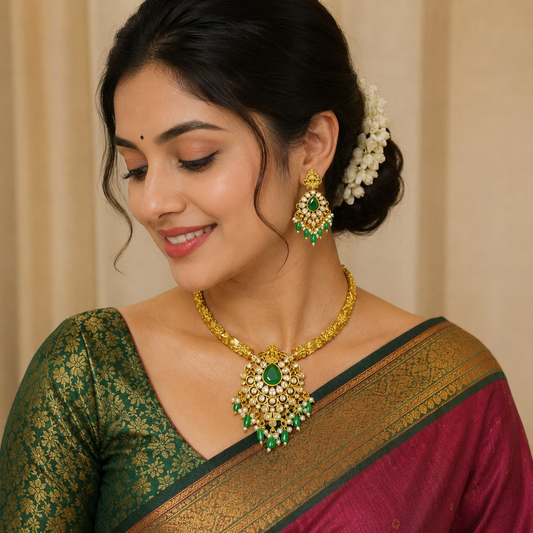 Glamorous Designer Choker Set