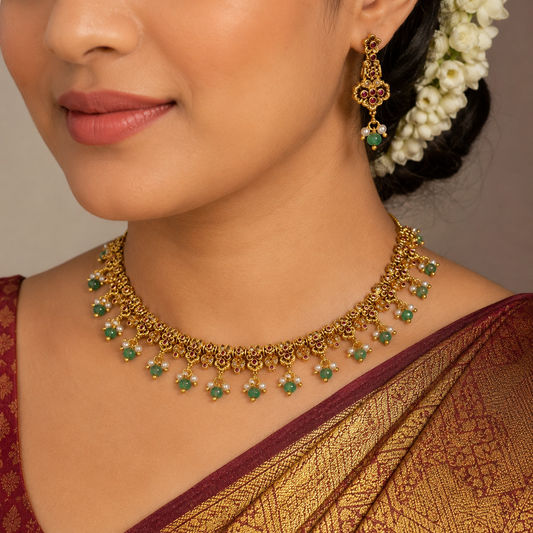 Antique Designer Necklace Set