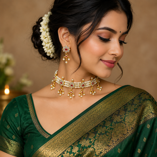 Lavish Traditional Designer Chinchpeti