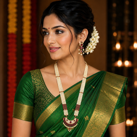 Ravishing Designer Pearl Ranihaar