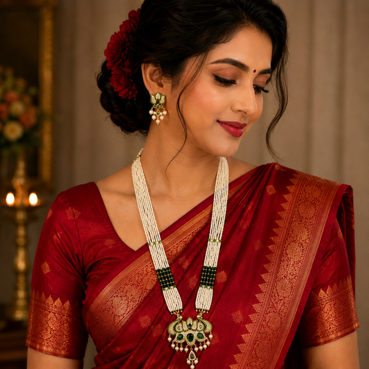 Stunning Designer Pearl Ranihaar
