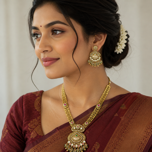 Artistic Trendy Designer Rajwadi Long Set
