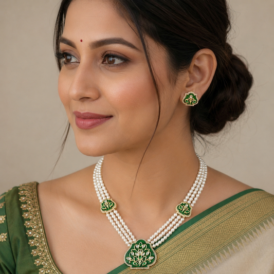 Elegant Designer Fresh Water Pearl Ranihaar