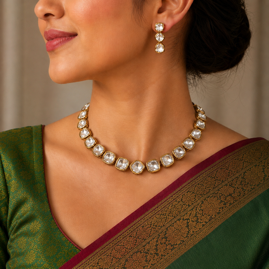 Massive Designer Trendy Kundan Set