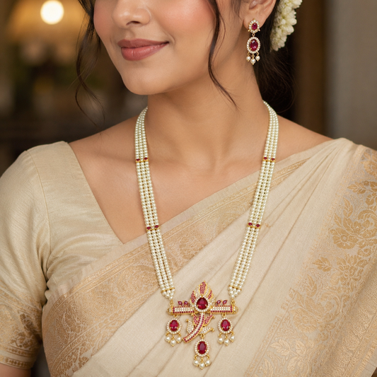 Attractive Designer Pearl Ranihaar