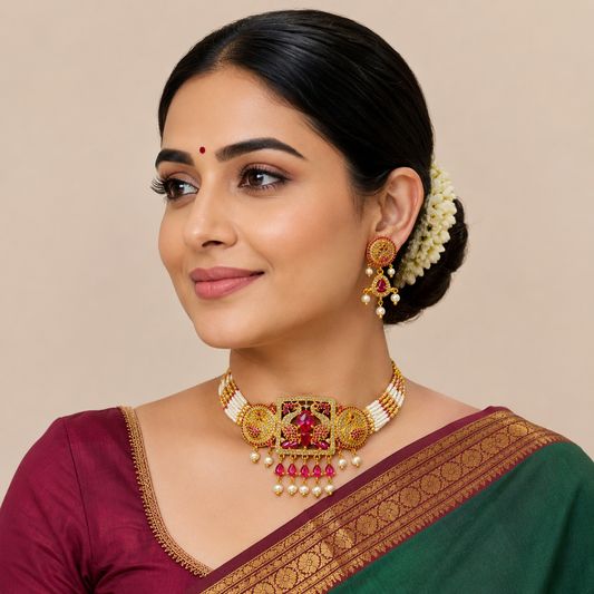 Artistic Trendy Designer Choker Set