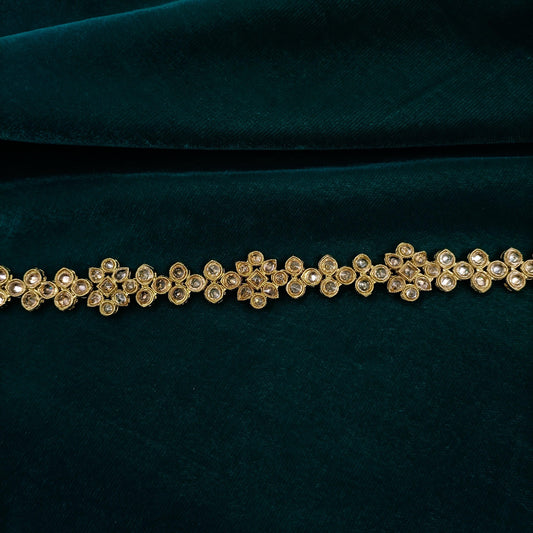 Glossy Designer Matha Patti Shree Radhe Pearls