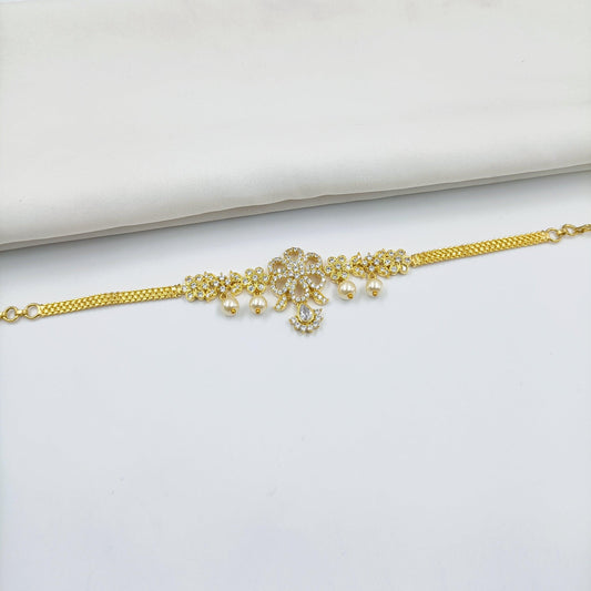 Graceful Designer Waki Shree Radhe Pearls