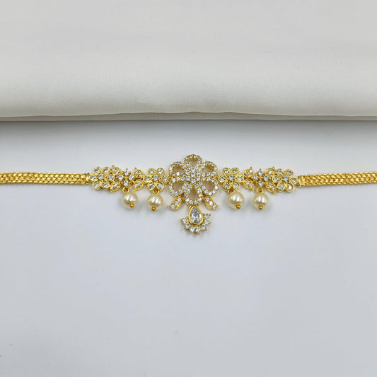 Graceful Designer Waki Shree Radhe Pearls